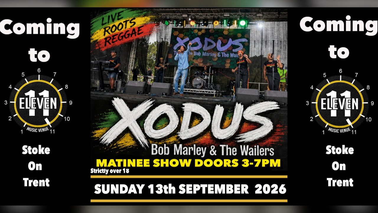 Xodus  Bob Marley & the Wailers tribute live at Eleven Stoke on trent