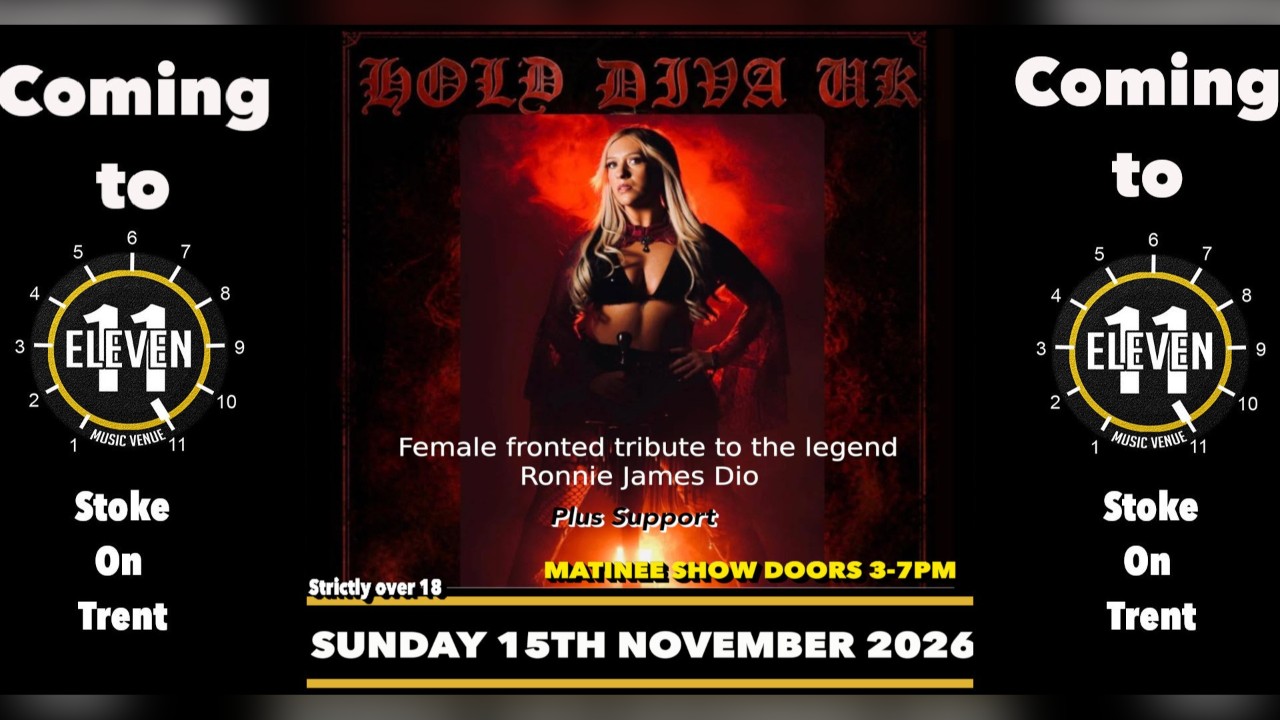 Holy Diva female fronted tribute to Ronnie James Dio live Eleven Stoke