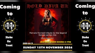 Holy Diva female fronted tribute to Ronnie James Dio live Eleven Stoke