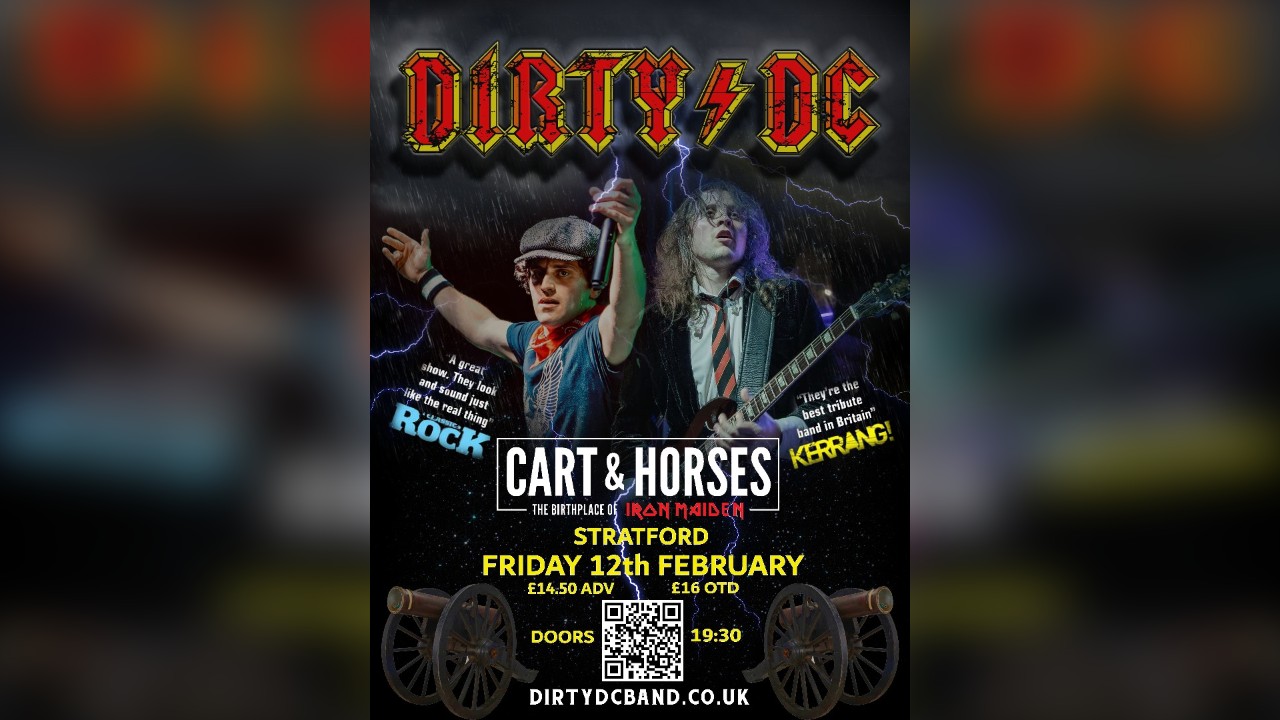 Dirty/DC - No.1 AC/DC Tribute @ Cart & Horses
