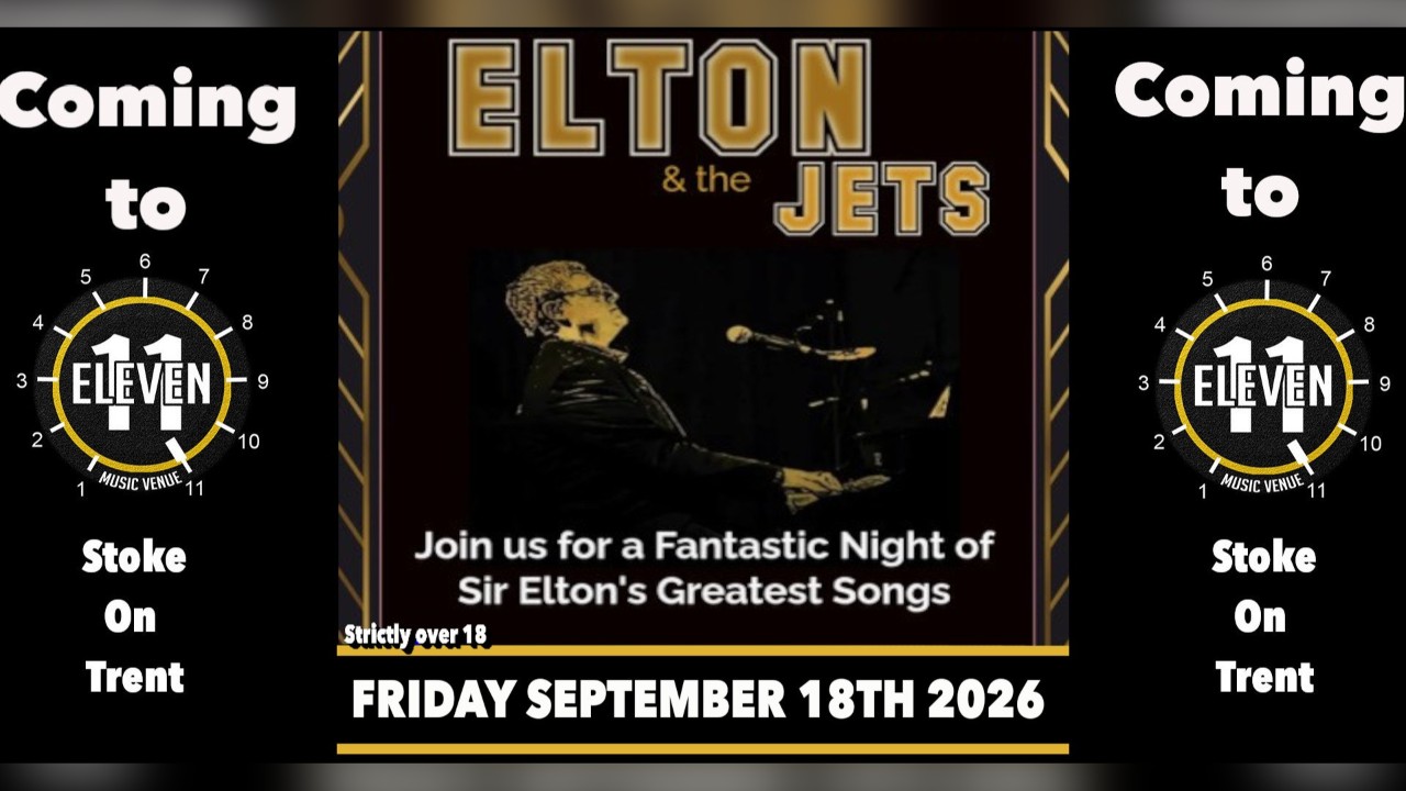 Elton &the Jets live at Eleven Stoke on trent