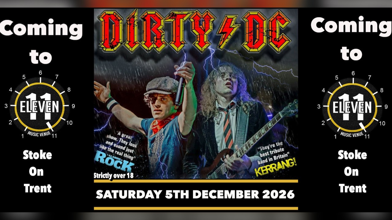 Dirty Dc live at Eleven stoke