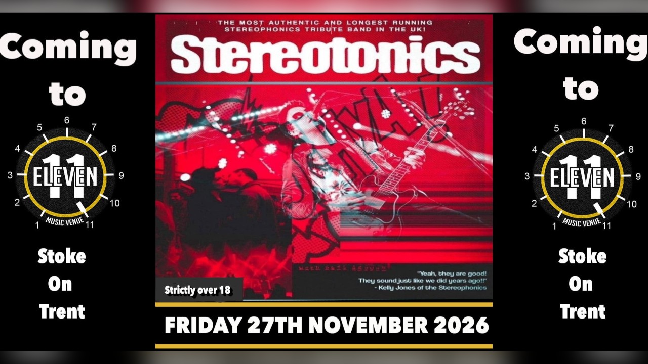 Stereotonics Live at eleven Stoke on trent