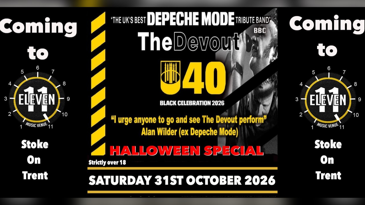 Depeche tribute The Devout HALLOWEEN SPECIAL live at Eleven Stoke