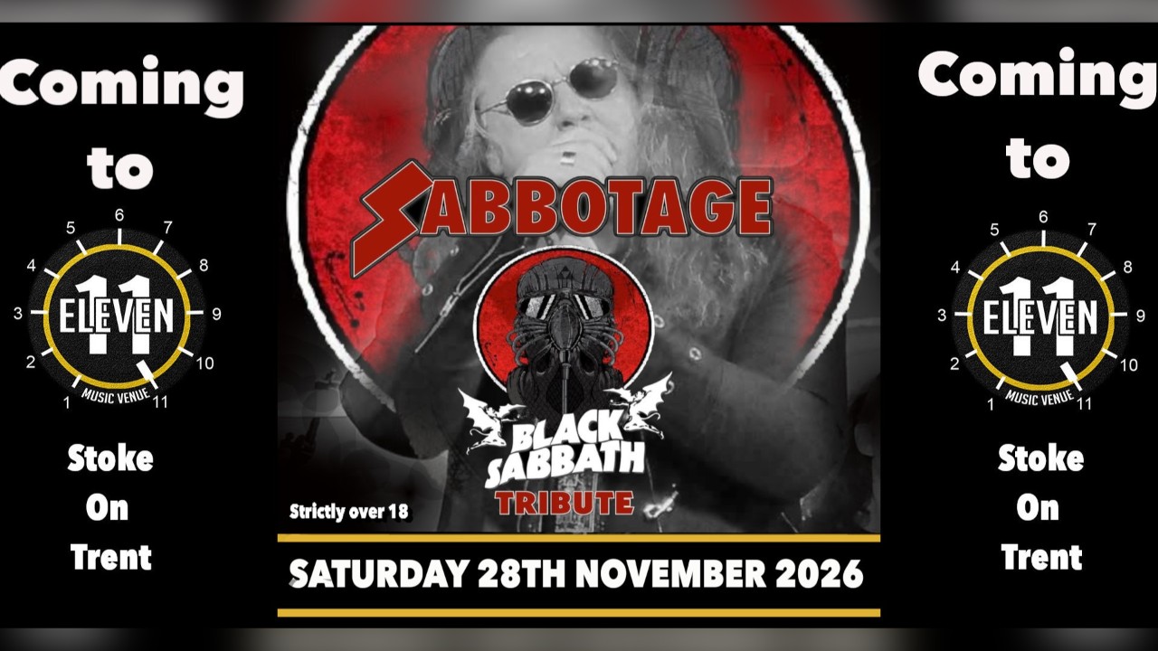Sabbotage live at Eleven Stoke on trent