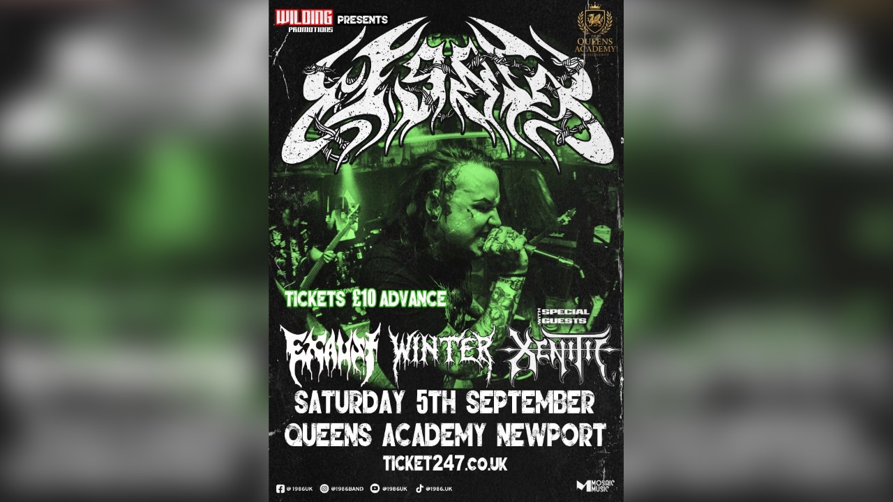 Wilding Promotions presents 1986 plus support 