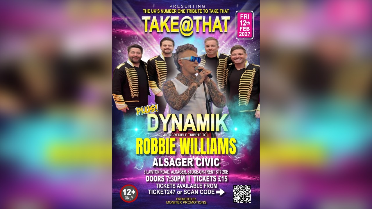 Robbie Williams and Take That Party Night