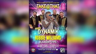 Robbie Williams and Take That Party Night
