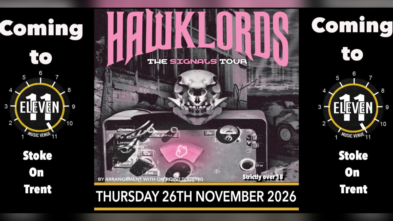 Hawklords the Signals tour live at Eleven Stoke on trent