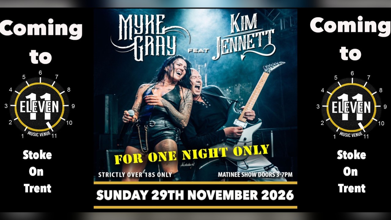 Myke Gray ft Kim Jennett "for one night only" live at Eleven Stoke on trent