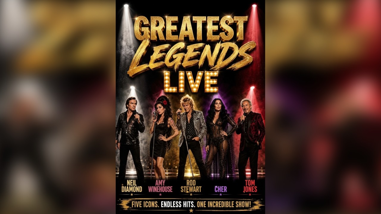 Greatest Legends Live Tom Jones Cher Amy Winehouse Neil Diamond Rod Stewart
