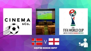 FIFA WORLD CUP - NORWAY VS ENGLAND + Pizza