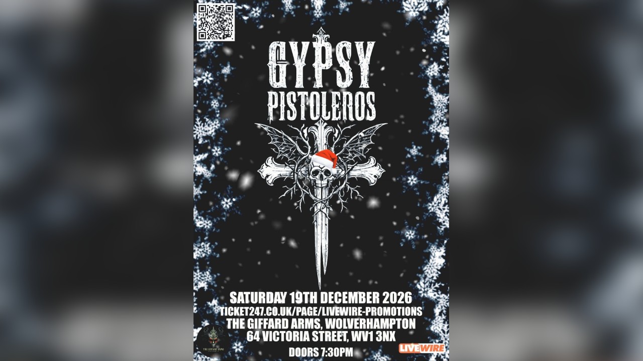 LiveWire presents Gypsy Pistoleros Christmas party