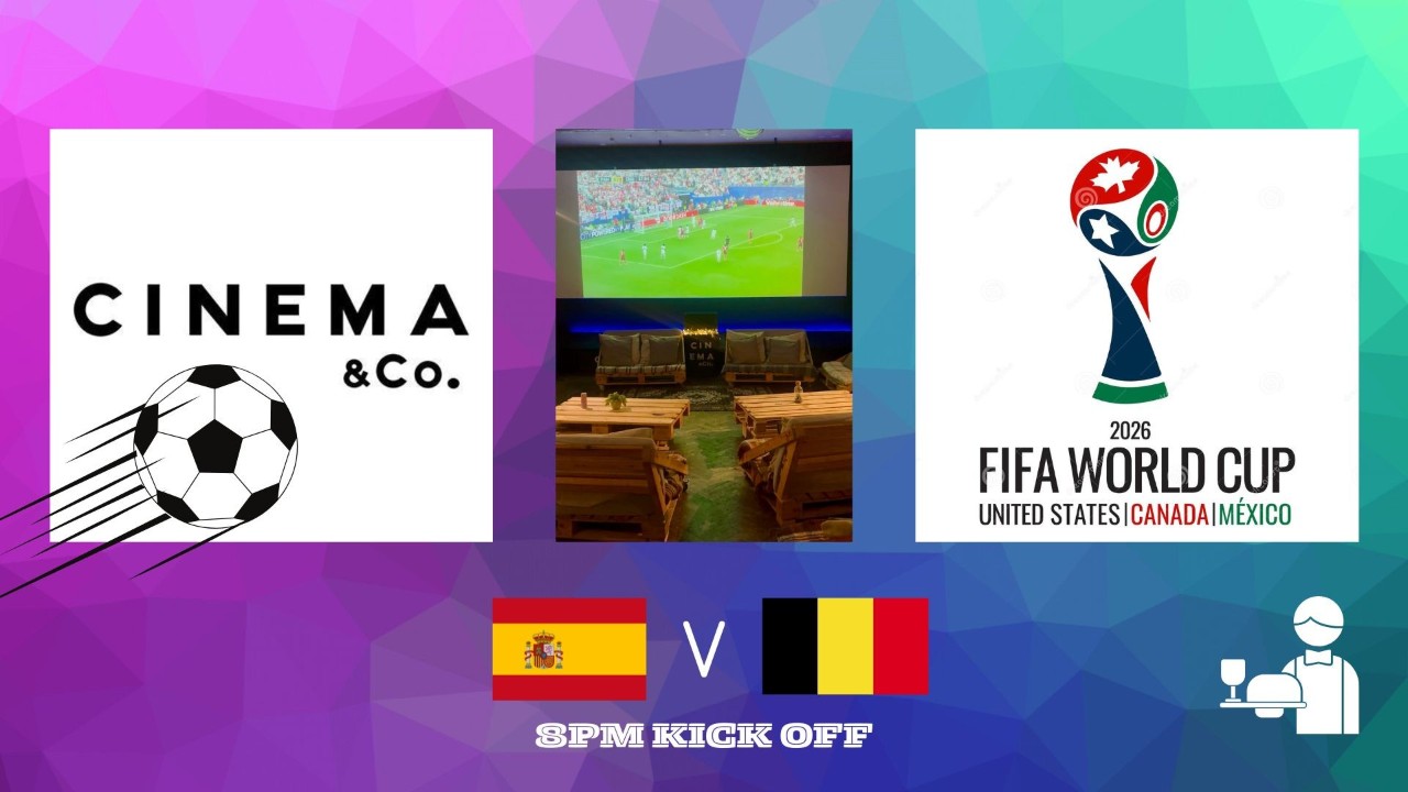FIFA WORLD CUP - SPAIN VS BELGIUM + Pizza