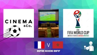FIFA WORLD CUP - FRANCE VS MOROCCO + Pizza