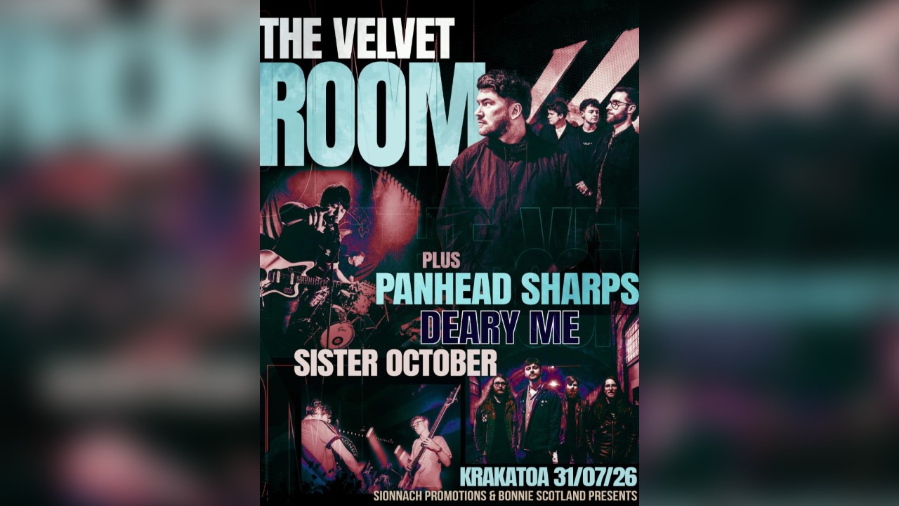 The Velvet Room, Panhead Sharps, Sister October & Deary Me- Krakatoa 