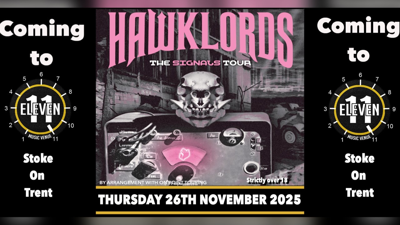 Hawklords the Signals tour live at Eleven Stoke on trent
