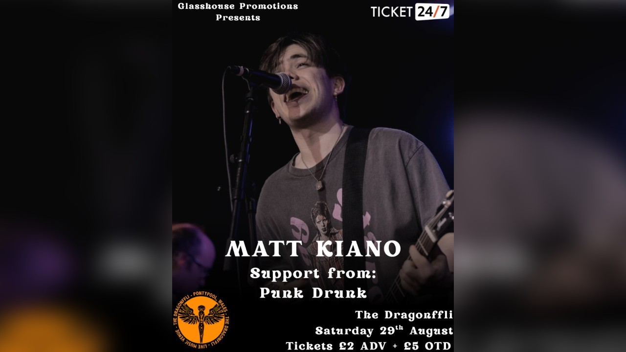 Matt Kiano - The Dragonffli - 29/08