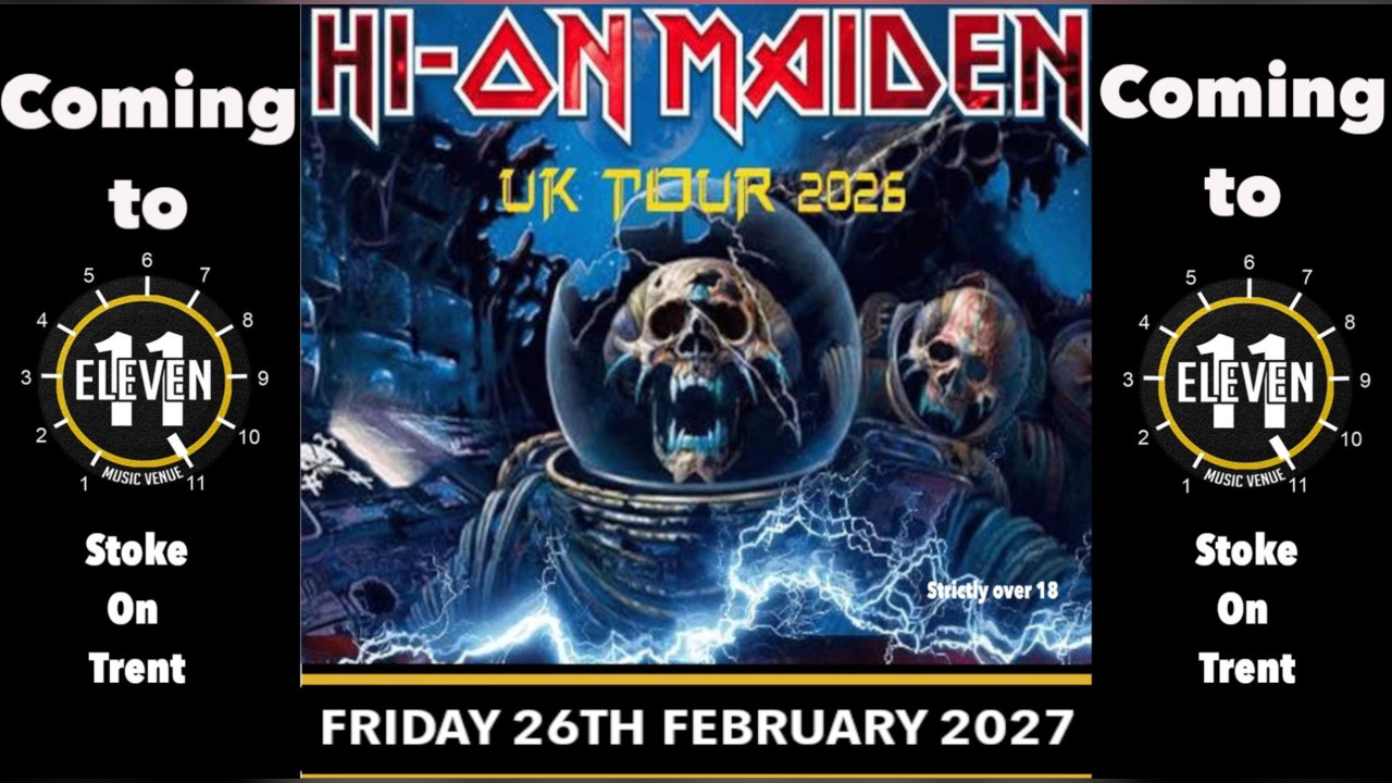 Hi On Maiden live at Eleven Stoke