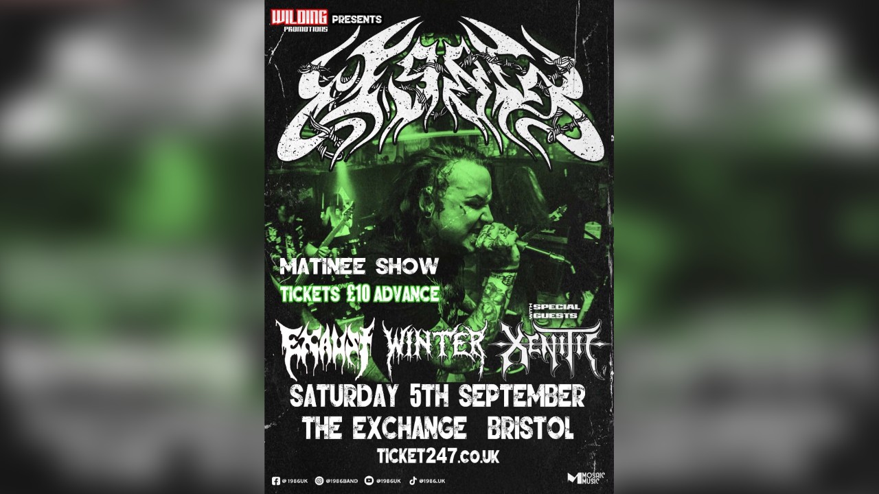 Wilding Promotions presents 1986 plus support