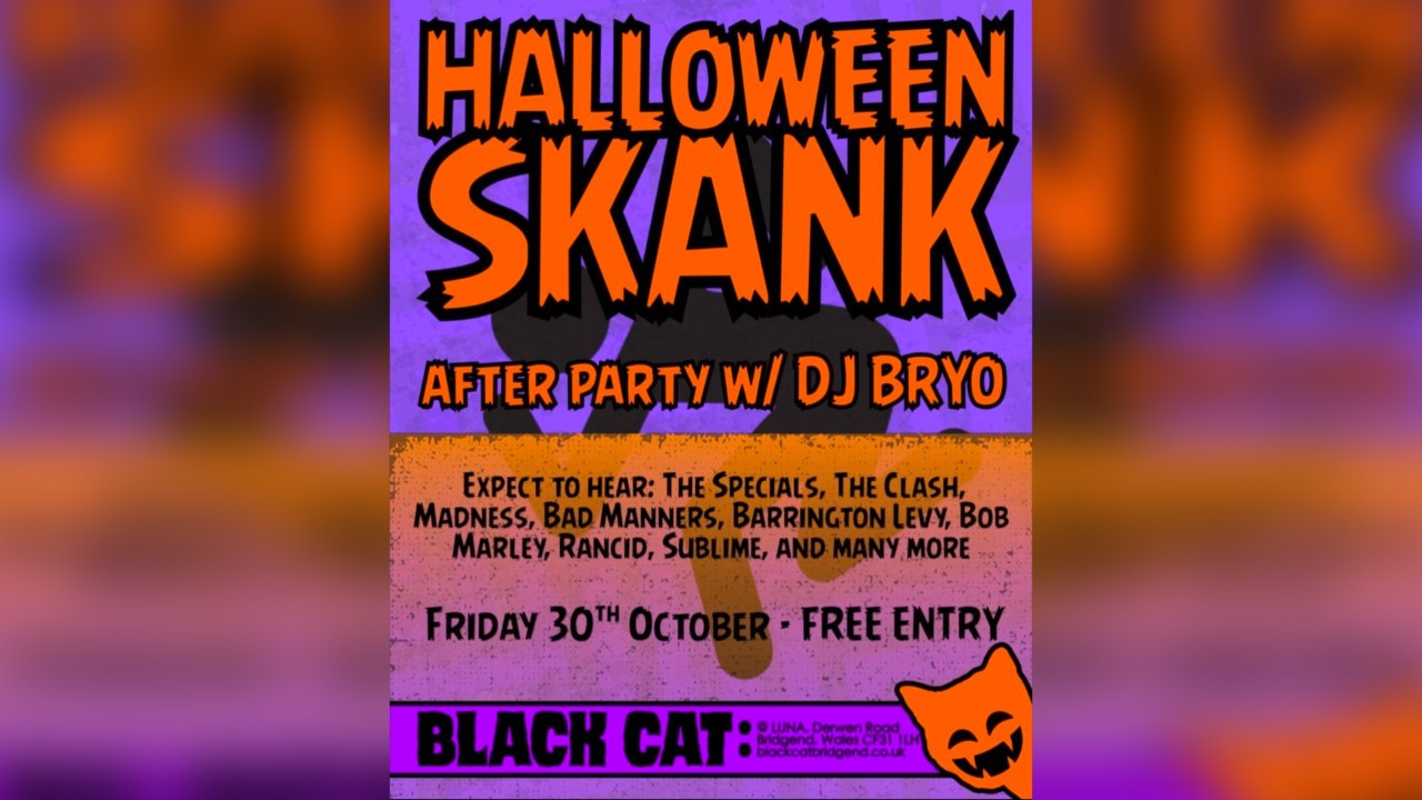 HALLOWEEN SKANK - Ska, Reggae & Punk Club Night