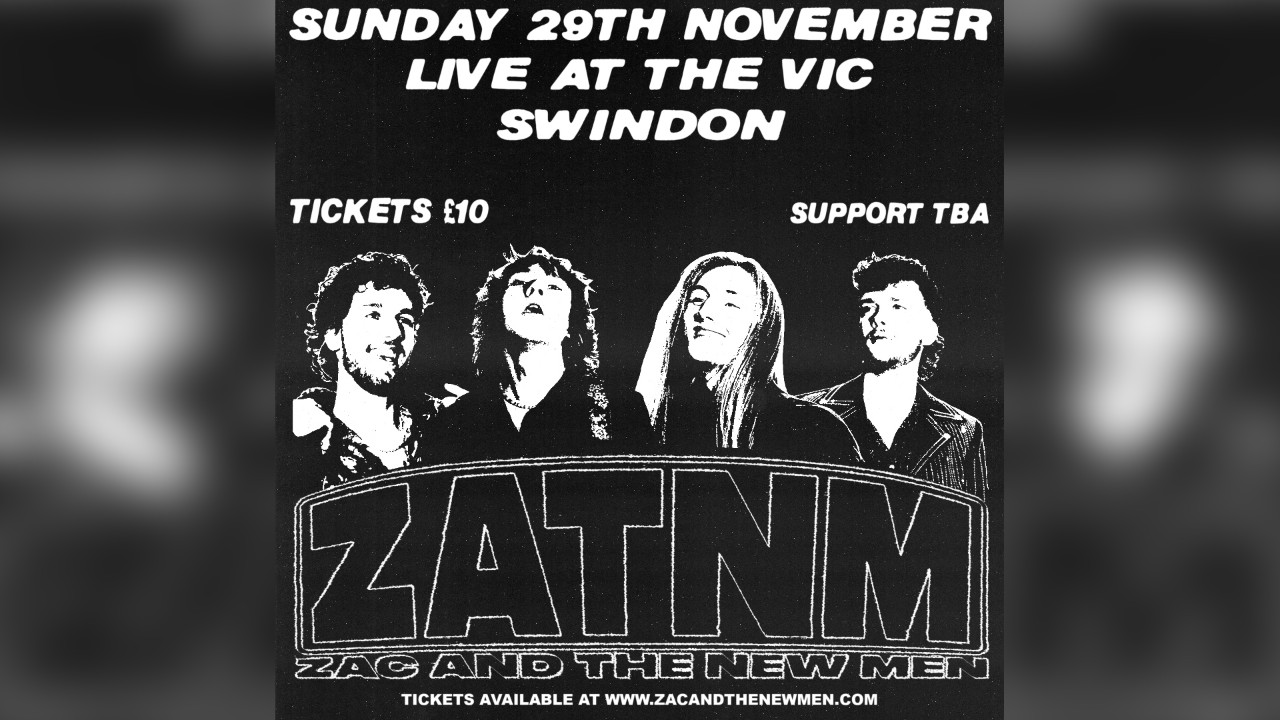 Zac and The New Men Swindon Headline Show - All About The Music Tour