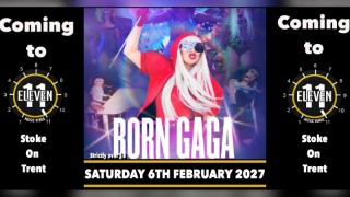 Lady Gaga with Born Gaga tribute band live at Eleven Stoke
