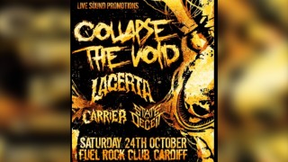 Collapse The Void/Lacerta Live at Fuel Rock Club Cardiff