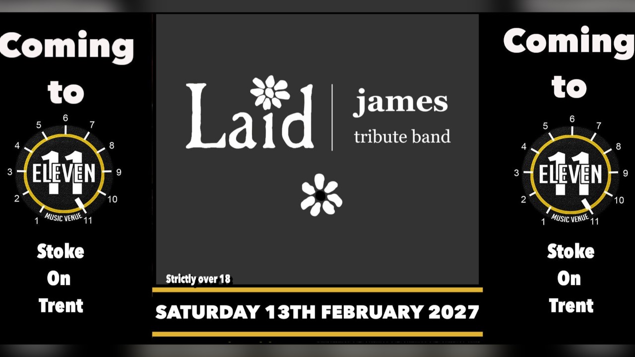 Laid a tribute to James live at Eleven Stoke