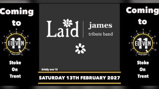 Laid a tribute to James live at Eleven Stoke