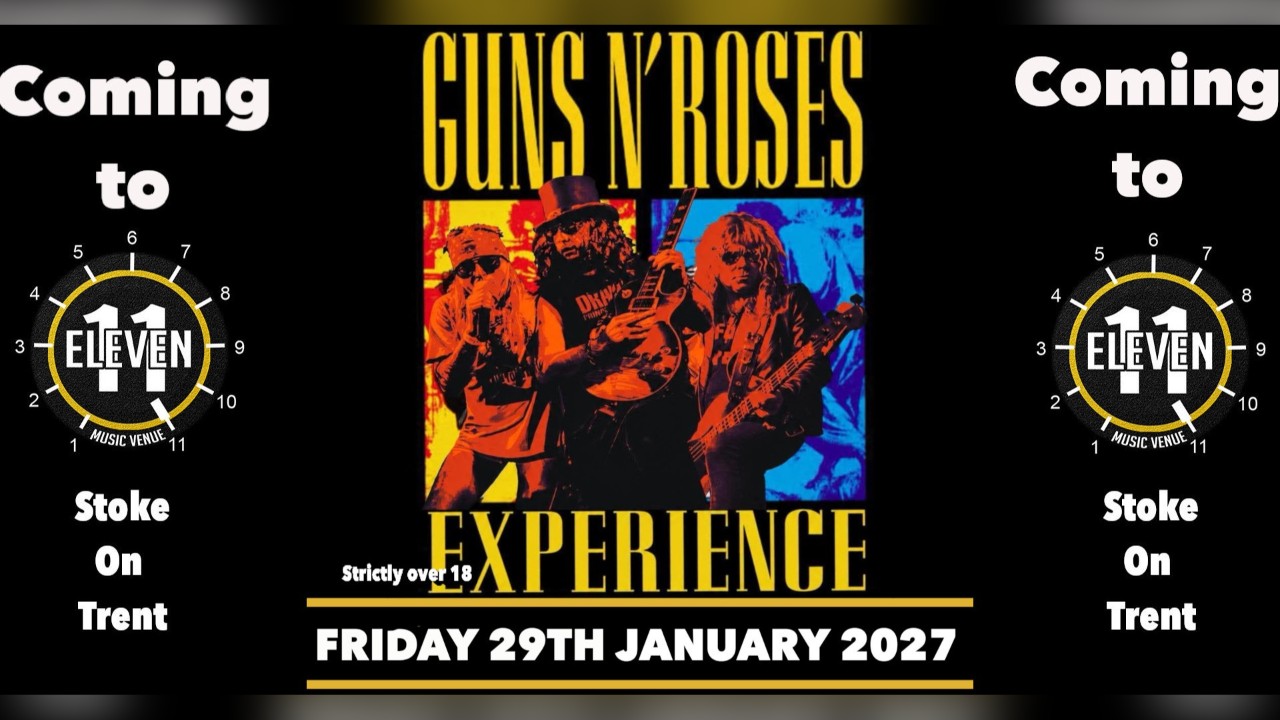 The Guns N Roses Experience live at Eleven Stoke