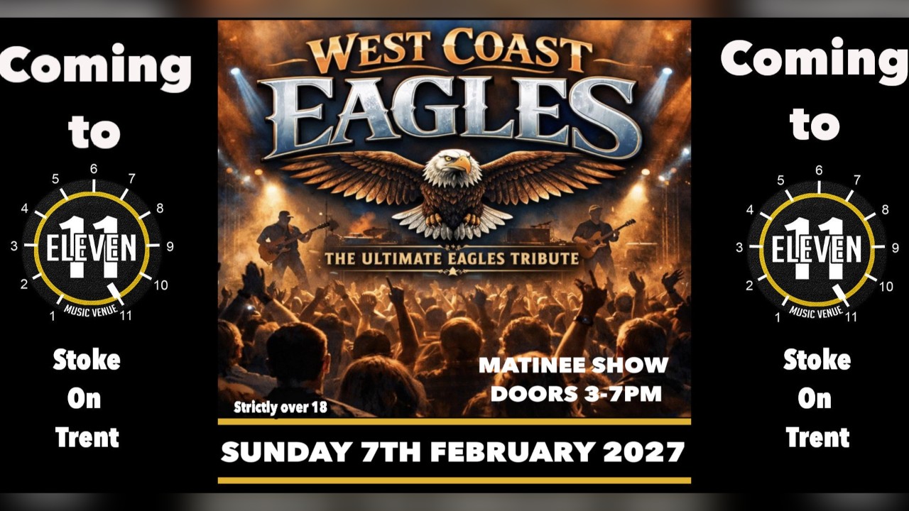West Coast Eagles live at Eleven Stoke on trent