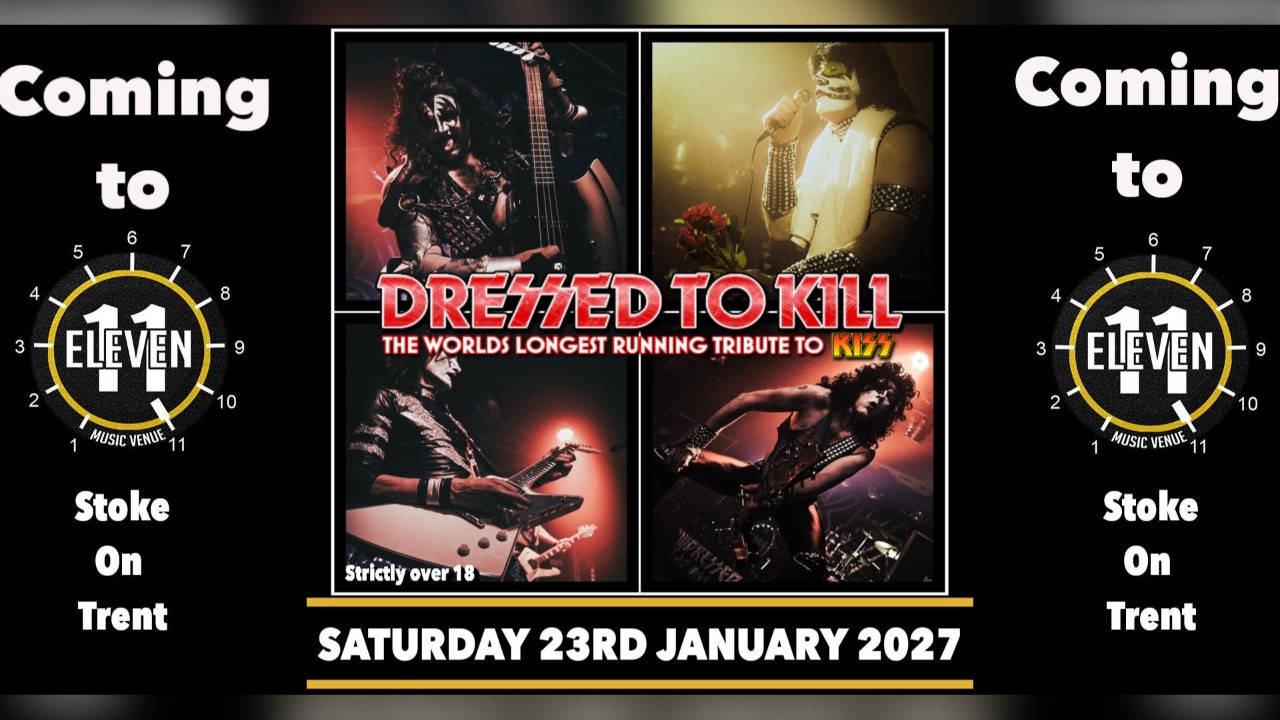 Dressed to Kill live at Eleven Stoke