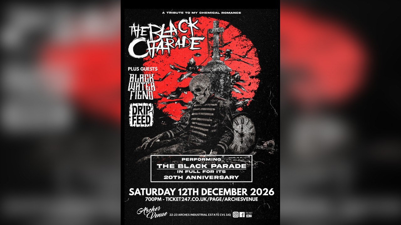 THE BLACK CHARADE - PLAYING THE BLACK PARADE ALBUM IN FULL - 20 YEAR ANNIVERSARY
