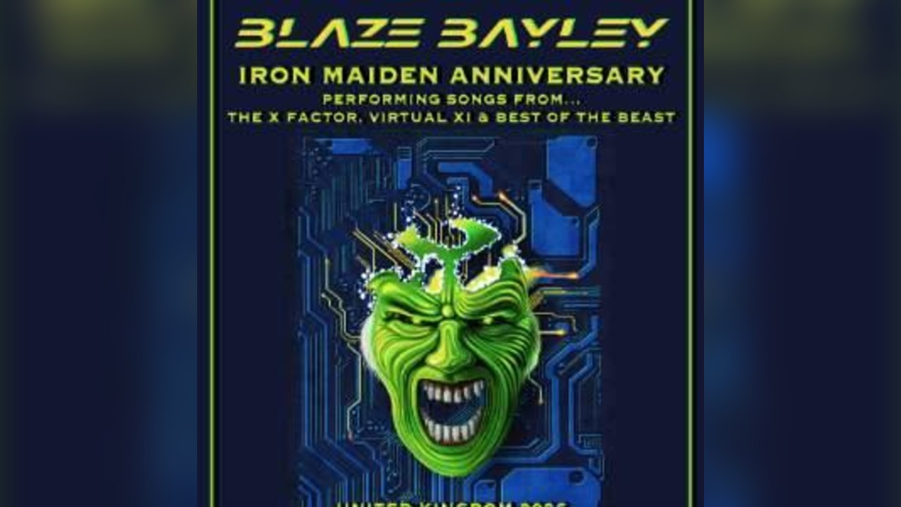 BLAZE BAYLEY - IRON MAIDEN ANNIVESARY TOUR