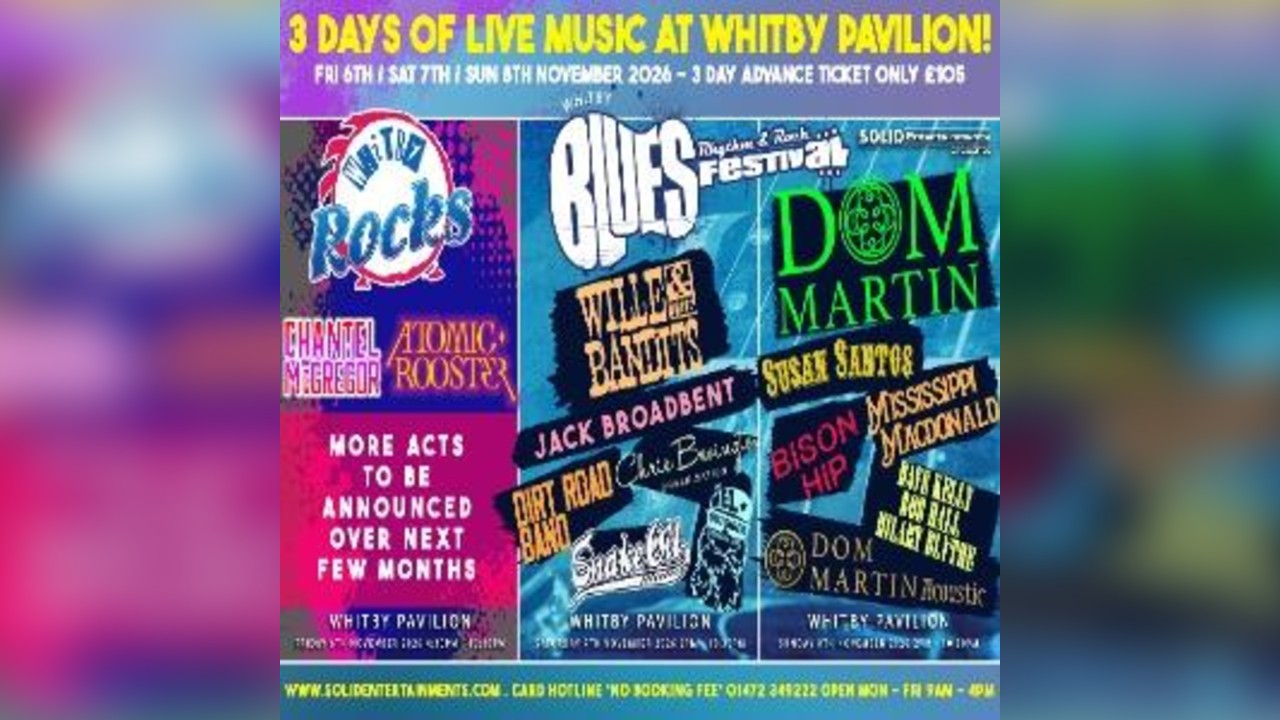 Whitby Blues, Rhythm & Rock Festival