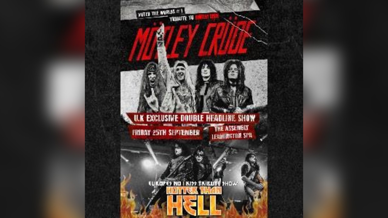 MÖTLEY CRÜDE FT KISS  FRIDAY 25/09/26