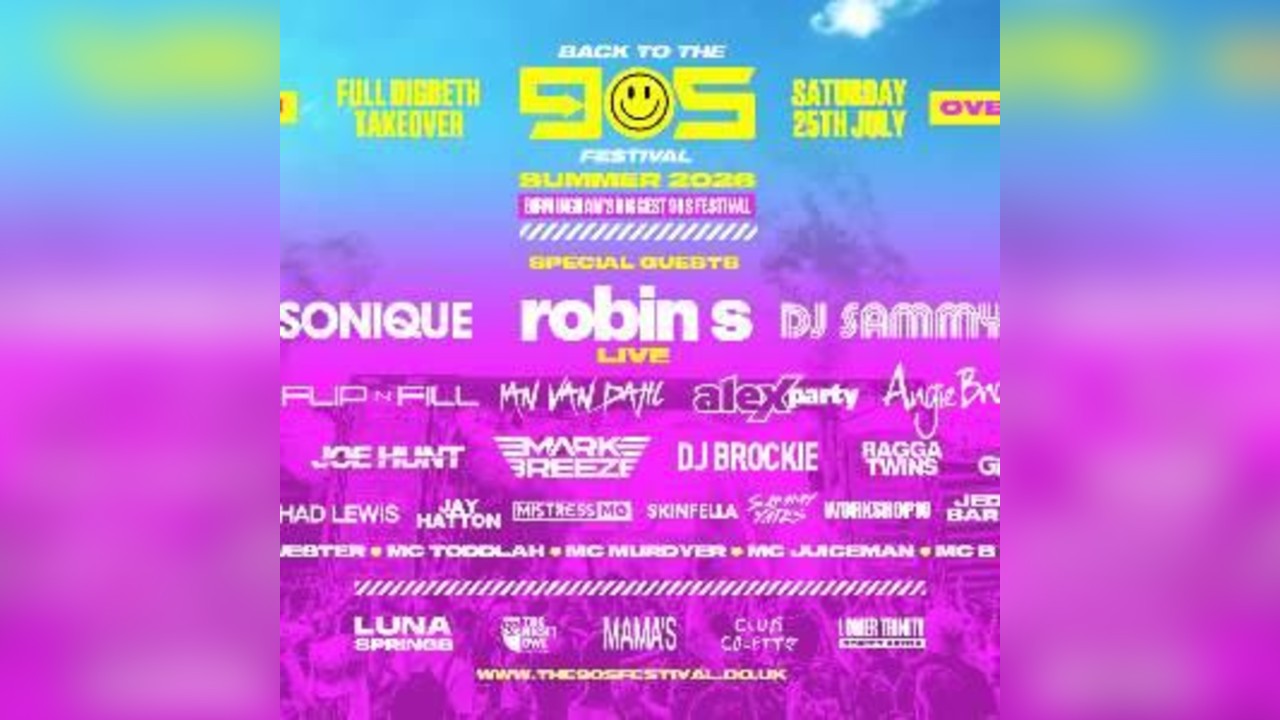 Back To The 90s - Summer Festival - Birmingham