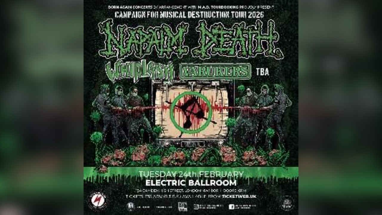 CAMPAIGN FOR MUSICAL DESTRUCTION 202- NAPALM DEATH