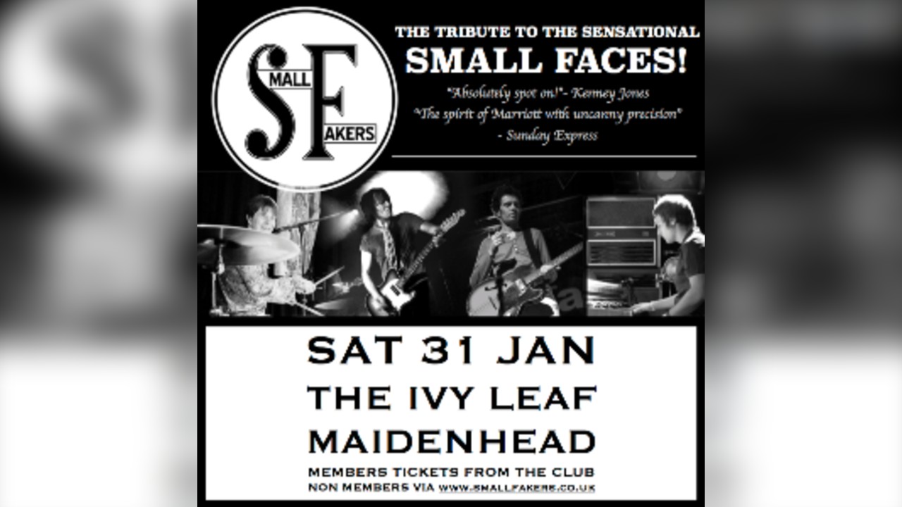 Small Fakers. The Ivy Leaf, Maidenhead 31 Jan 2026