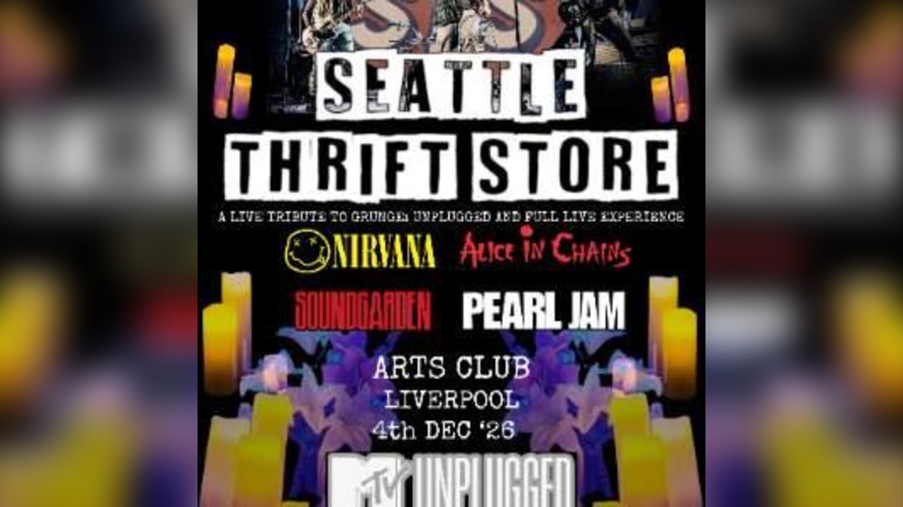 SEATTLE THRIFT STORE - GRUNGE TRIBUTE SHOW