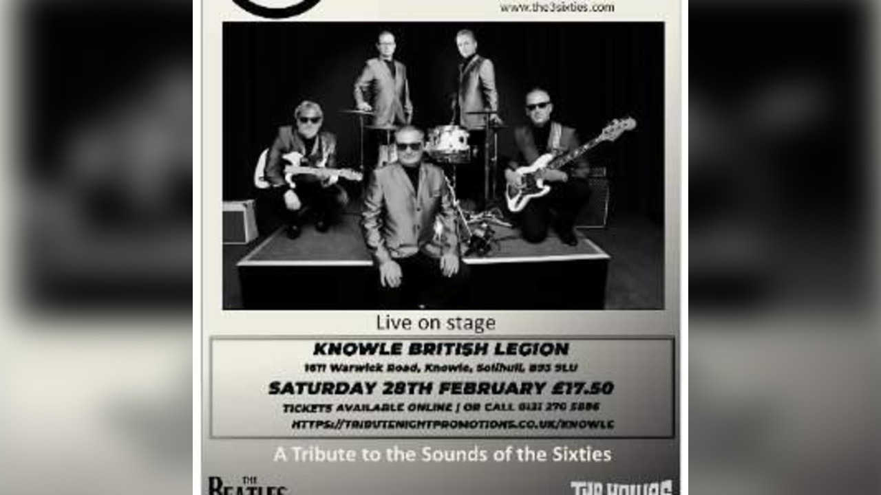 Sixties Night with The 3 Sixties - Knowle