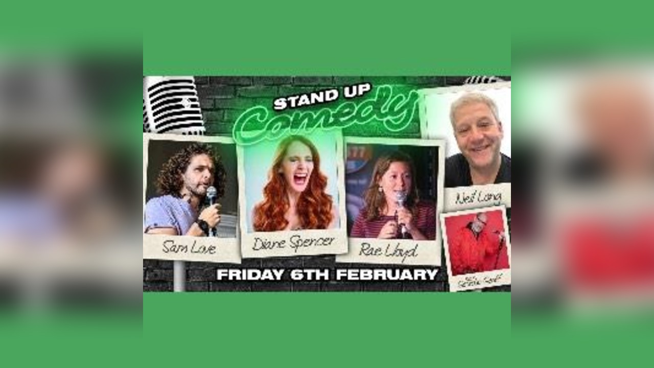 2 FOR 1 TICKETS Stand Up Comedy with Diane Spencer