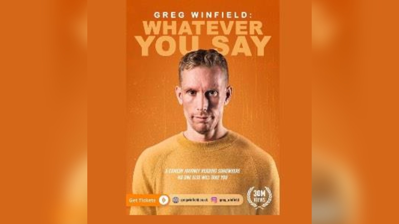 Greg Winfield Southampton Comedy tour date