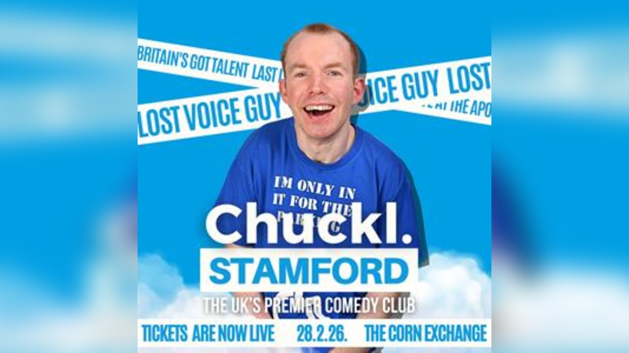 Chuckl. Stamford With Lost Voice Guy