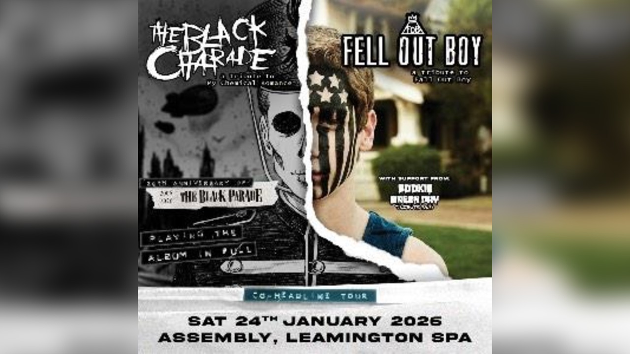 THE BLACK CHARADES , FELL OUT BOY & DOOKIE