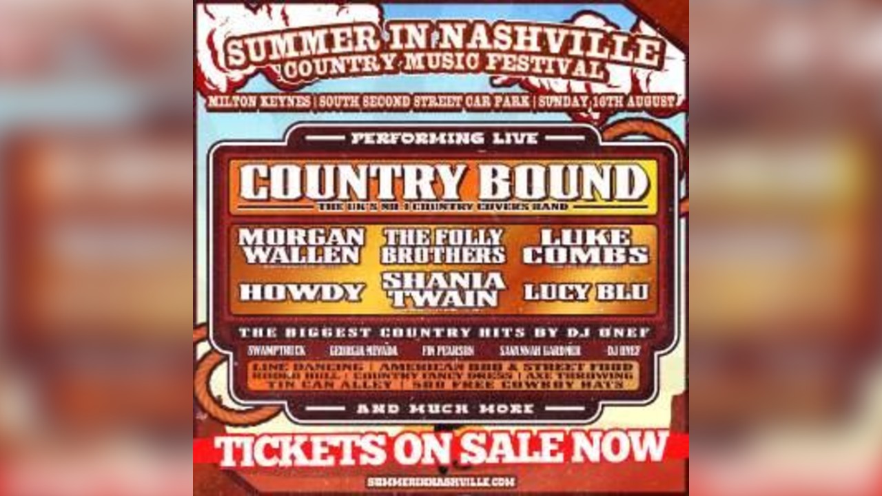 Summer In Nashville - Milton Keynes 2026