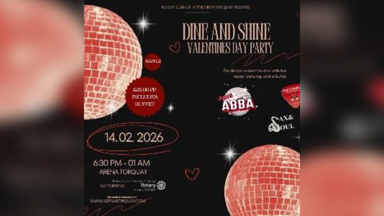 Dine & Shine: Torquay Rotary Club Valentines Party