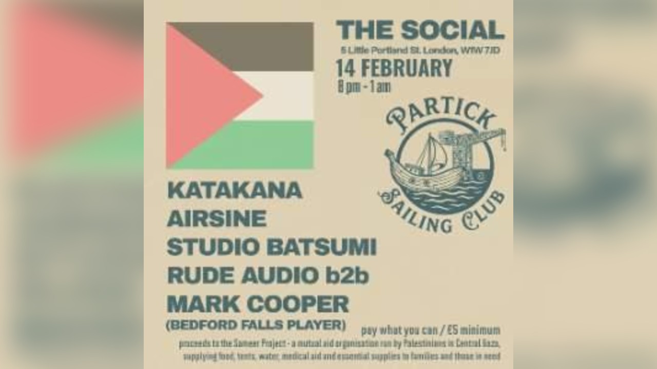 Partick Sailing Club - Palestine Fundraiser