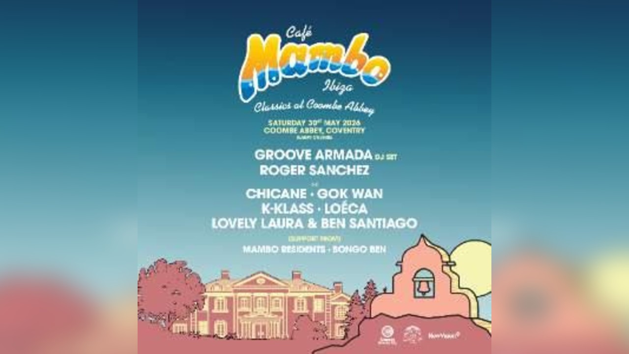Cafe Mambo Ibiza Classics at Coombe Abbey